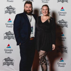 erica simpson from try hard to be pretty at a movie premier